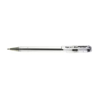   Golyóstoll, 0,35 mm, kupakos, PENTEL "Superb BK77", fekete 1 db