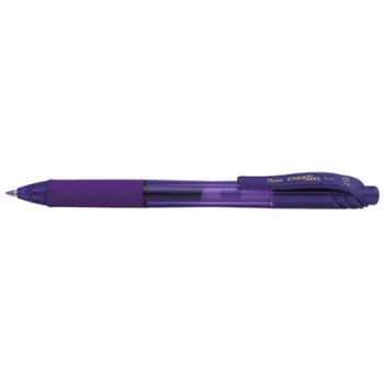   Zseléstoll, 0,35 mm, nyomógombos, PENTEL "EnerGelX BL107", lila 1 db