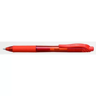 Zseléstoll, 0,35 mm, nyomógombos, PENTEL "EnerGelX BL107", narancs 1 db