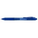 Zseléstoll, 0,35 mm, nyomógombos, PENTEL "EnerGelX BL107", sötétkék 1 db