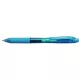 Zseléstoll, 0,35 mm, nyomógombos, PENTEL "EnerGelX BL107", világoskék 1 db