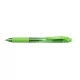 Zseléstoll, 0,35 mm, nyomógombos, PENTEL "EnerGelX BL107", világoszöld 1 db