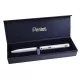 Zseléstoll, 0,35 mm, rotációs, ezüst tolltest, PENTEL "EnerGel BL-2007" kék 1 db
