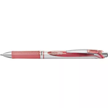   Zseléstoll, 035 mm, nyomógombos, PENTEL "EnerGel BL77", korall 1 db
