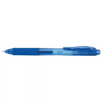   Zseléstoll, 0,25 mm, nyomógombos, PENTEL "EnerGelX BLN105", kék 1 db