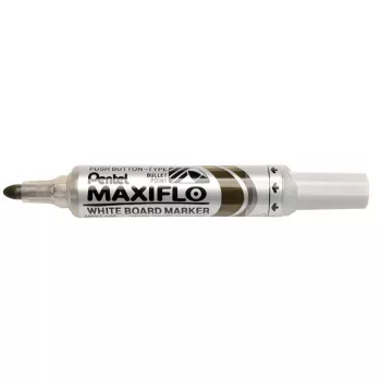   Táblamarker, 2,5 mm, kúpos, PENTEL "Maxiflo MWL5M", barna