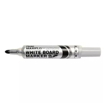   Táblamarker, 2,5 mm, kúpos, PENTEL "Maxiflo MWL5M", fekete