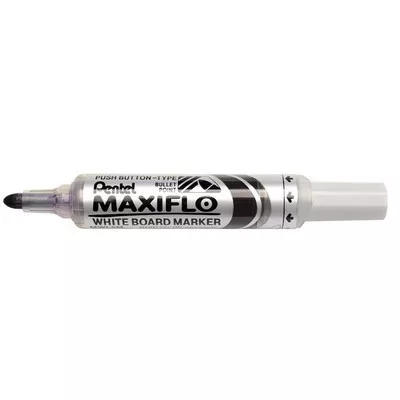Táblamarker, 2,5 mm, kúpos, PENTEL "Maxiflo MWL5M", lila