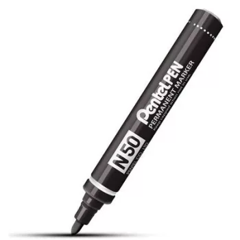   Alkoholos marker, 2 mm, kúpos, PENTEL "N50", fekete 1 db