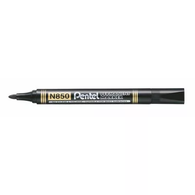 Alkoholos marker, 1,5 mm, kúpos, PENTEL "N850", fekete 1 db