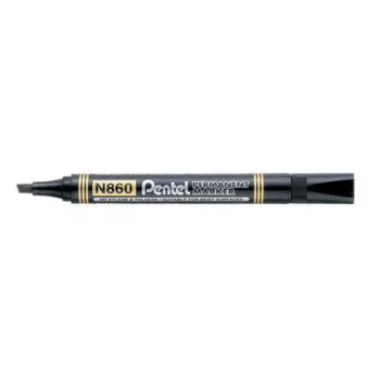   Alkoholos marker, 0,6-4,5 mm, vágott, PENTEL "N860", fekete 1 db