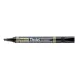 Alkoholos marker, 0,6-4,5 mm, vágott, PENTEL "N860", fekete 1 db