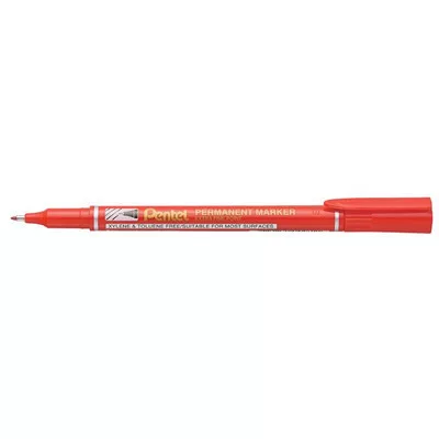 Alkoholos marker, 0,5 mm, PENTEL "NF450", piros 1 db