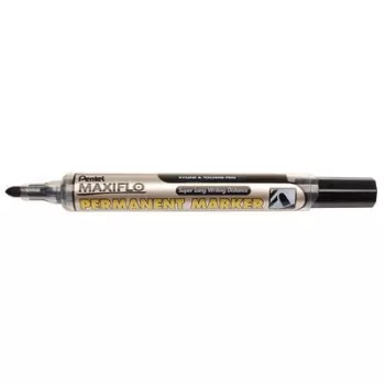   Alkoholos marker, 1,5 mm, kúpos, PENTEL "Maxiflo NFL50", fekete 1 db