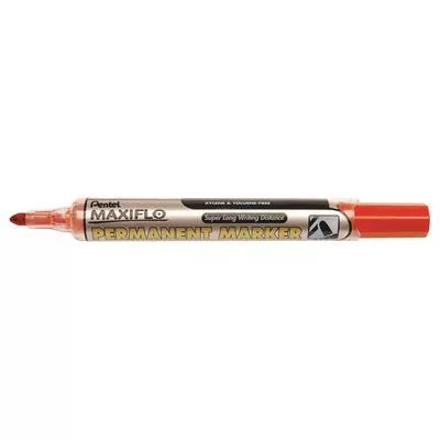 Alkoholos marker, 1,5 mm, kúpos, PENTEL "Maxiflo NFL50", piros 1 db