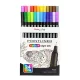 Tűfilc készlet, 0,4 mm, PENTEL "Pointliner", 24 különböző szín 24 db