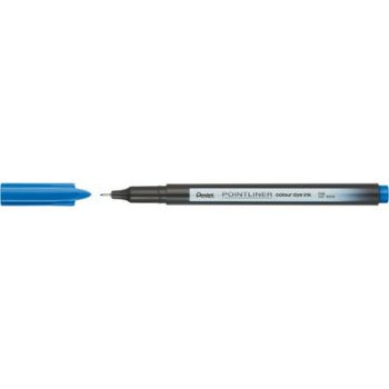 Tűfilc, 0,4 mm, PENTEL "Pointliner", jégkék