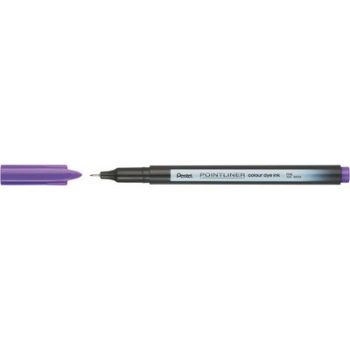 Tűfilc, 0,4 mm, PENTEL "Pointliner", ibolyalila