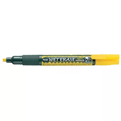 Krétamarker, 2-4 mm, megfordítható hegy, PENTEL "SMW26", sárga 1 db