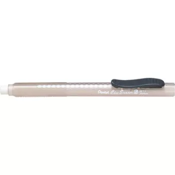   Radírstift, tolóbetétes, PENTEL "ZE11-A", fekete klip