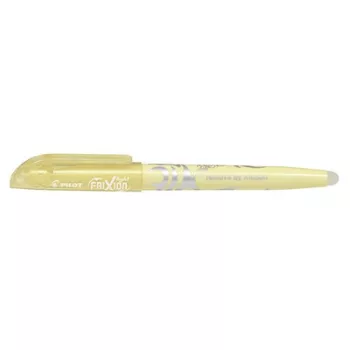   Szövegkiemelő, 1-3,3 mm, törölhető, PILOT "Frixion Light Soft", pasztellsárga 1 db