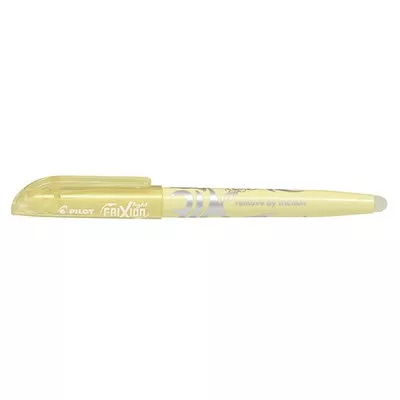 Szövegkiemelő, 1-3,3 mm, törölhető, PILOT "Frixion Light Soft", pasztellsárga 1 db