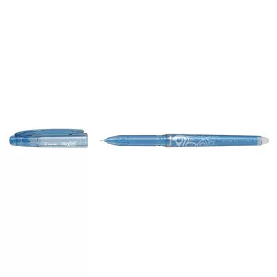 Rollertoll, 0,25 mm, tűhegyű, törölhető, kupakos, PILOT "Frixion Point", világoskék 1 db