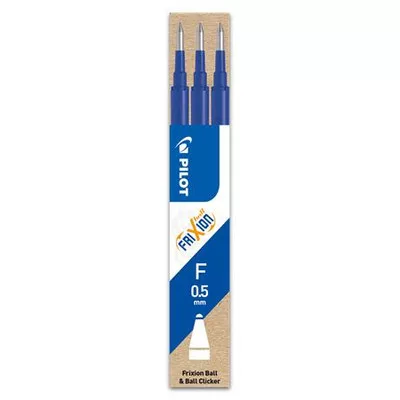 Rollertoll betét, 0,25 mm, törölhető, PILOT "Frixion Ball/Clicker", kék