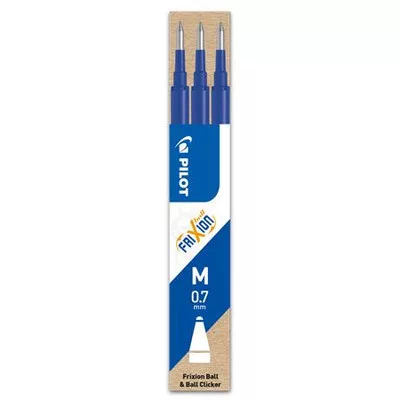 Rollertoll betét, 0,35 mm, törölhető, PILOT "Frixion Ball/Clicker", kék