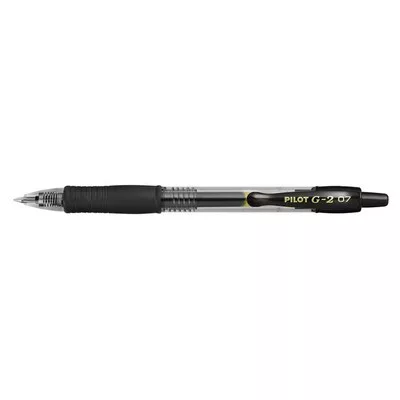 Zseléstoll, 0,32 mm, nyomógombos, PILOT "G-2", fekete 1 db
