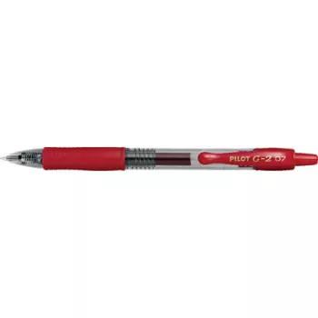   Zseléstoll, 0,32 mm, nyomógombos, PILOT "G-2", piros 1 db