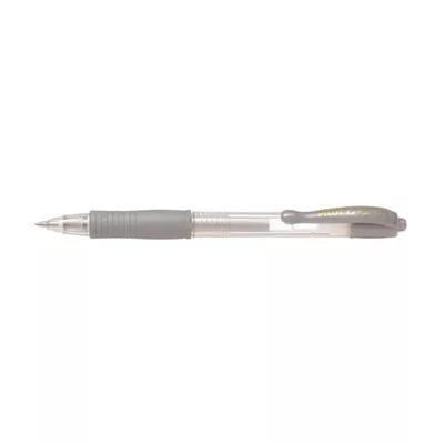 Zseléstoll, 0,32 mm, nyomógombos, PILOT "G-2 Metallic", ezüst 1 db