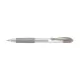 Zseléstoll, 0,32 mm, nyomógombos, PILOT "G-2 Metallic", ezüst 1 db