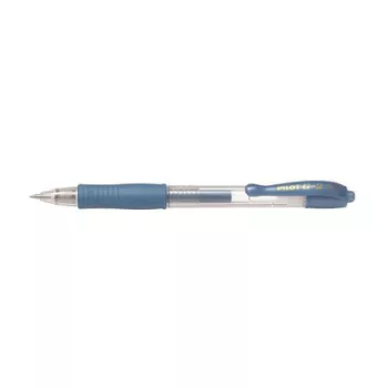   Zseléstoll, 0,32 mm, nyomógombos, PILOT "G-2 Metallic", kék 1 db