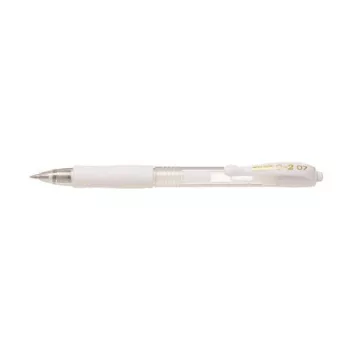   Zseléstoll, 0,32 mm, nyomógombos, PILOT "G-2 Pastel", fehér 1 db