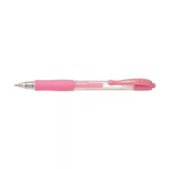   Zseléstoll, 0,32 mm, nyomógombos, PILOT "G-2 Pastel", rózsaszín 1 db