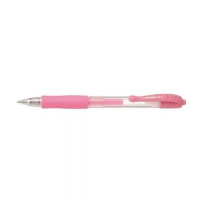 Zseléstoll, 0,32 mm, nyomógombos, PILOT "G-2 Pastel", rózsaszín 1 db