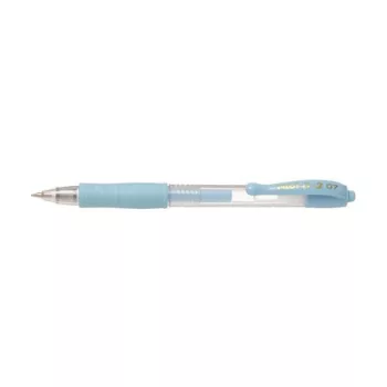   Zseléstoll, 0,32 mm, nyomógombos, PILOT "G-2 Pastel", világoskék 1 db
