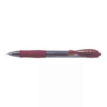   Zseléstoll, 0,32 mm, nyomógombos, PILOT "G-2", bordó 1 db