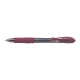 Zseléstoll, 0,32 mm, nyomógombos, PILOT "G-2", bordó 1 db