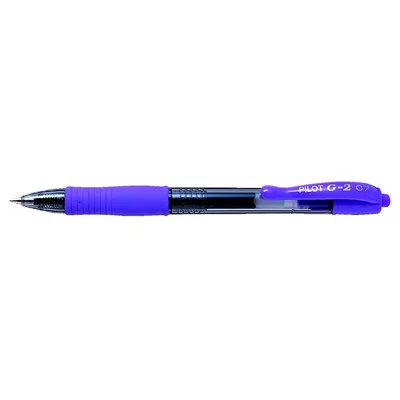 Zseléstoll, 0,32 mm, nyomógombos, PILOT "G-2", lila 1 db