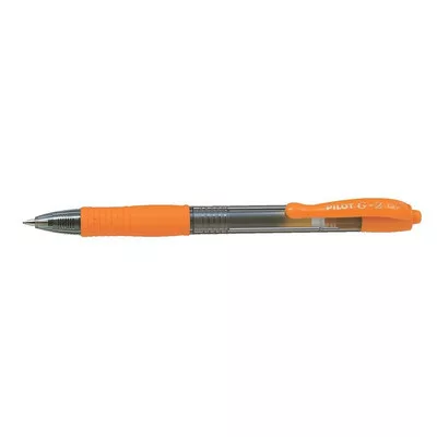 Zseléstoll, 0,32 mm, nyomógombos, PILOT "G-2", narancssárga 1 db