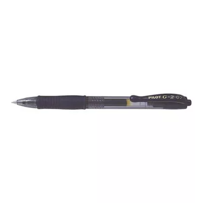 Zseléstoll, 0,32 mm, nyomógombos, PILOT "G-2", tintakék 1 db