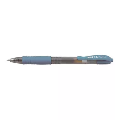 Zseléstoll, 0,32 mm, nyomógombos, PILOT "G-2", világoskék 1 db