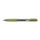Zseléstoll, 0,32 mm, nyomógombos, PILOT "G-2", világoszöld 1 db