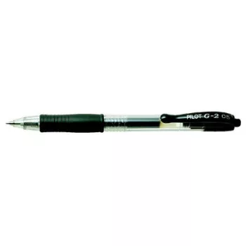   Zseléstoll, 0,25 mm, nyomógombos, PILOT "G-2", fekete 1 db