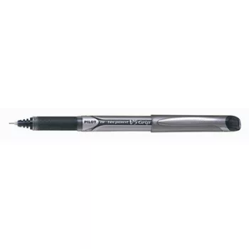   Rollertoll, 0,3 mm, tűhegyű, kupakos, PILOT "Hi-Tecpoint V5 Grip", fekete 1 db