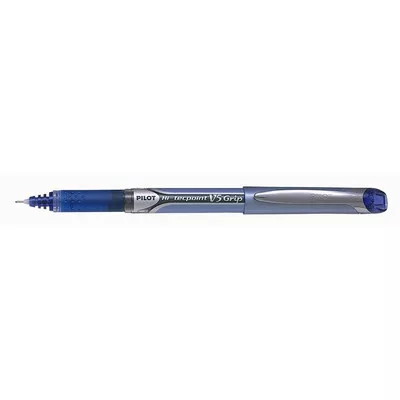 Rollertoll, 0,3 mm, tűhegyű, kupakos, PILOT "Hi-Tecpoint V5 Grip", kék 1 db