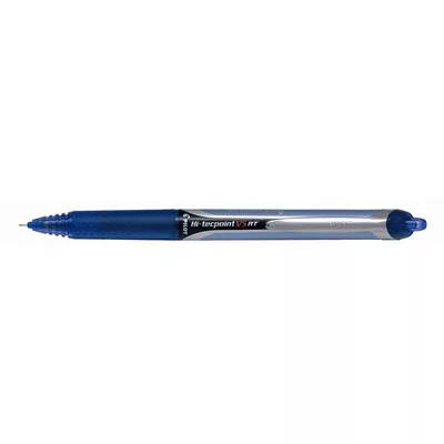 Rollertoll, 0,25 mm, tűhegyű, nyomógombos, PILOT "Hi-Tecpoint V5 RT", kék 1 db