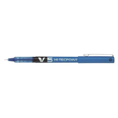 Rollertoll, 0,3 mm, tűhegyű, kupakos, PILOT "Hi-Tecpoint V5", kék 1 db